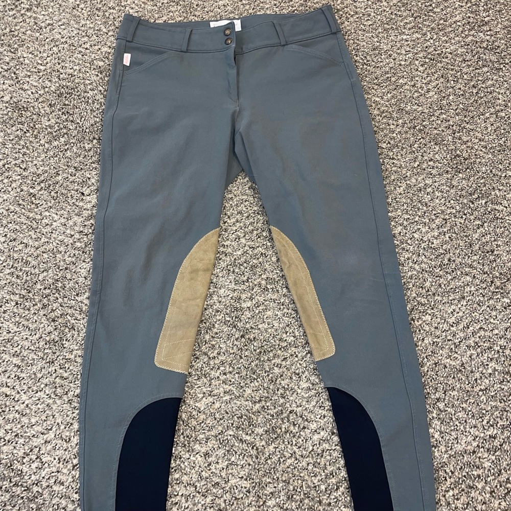 Tailored Sportsman Mid Rise bootsock breech - Artichoke
